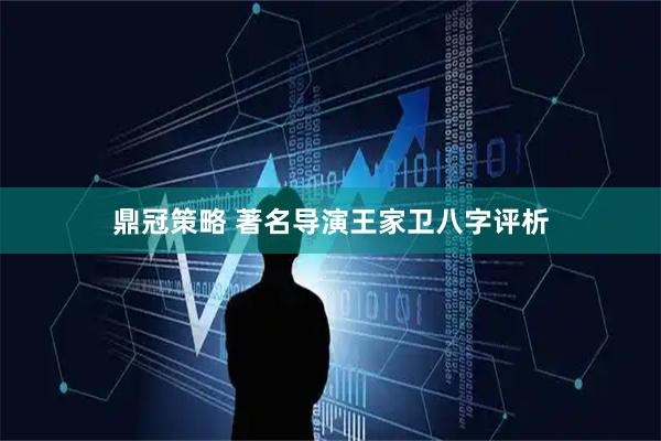 鼎冠策略 著名导演王家卫八字评析